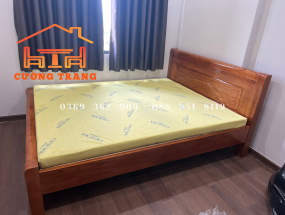 GIƯỜNG NGỦ GỖ XOAN TA 1M6