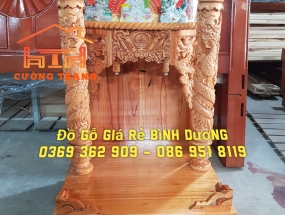 ÔNG ĐỊA GỖ XOAN 
