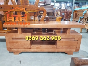 KỆ TV GỖ SỒI NGA