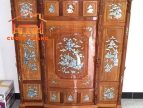 TỦ THỜ CĂM XE 1M27 CẨN TRAI