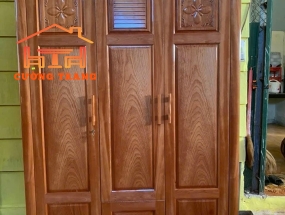 TỦ ÁO GỖ XOAN ĐÀO THƯỜNG 1M6