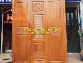 TỦ ÁO GỖ SỒI NGA 1M6 HẬU GỖ