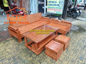 SALON GÓC NHỎ GỖ SỒI NGA