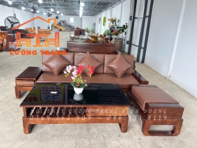 Sofa 1 Văng Chân Quỳ 3 Món
