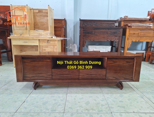 KỆ TV LAU MÀU ÓC CHÓ