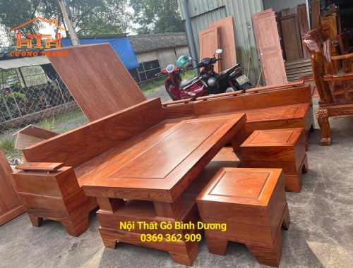 SOFA GÓC HƯƠNG ĐÁ 100%
