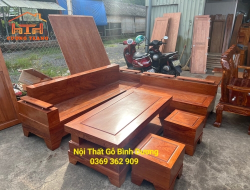 SOFA GÓC HƯƠNG ĐÁ 100%