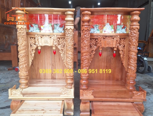 ÔNG ĐỊA GỖ XOAN 48