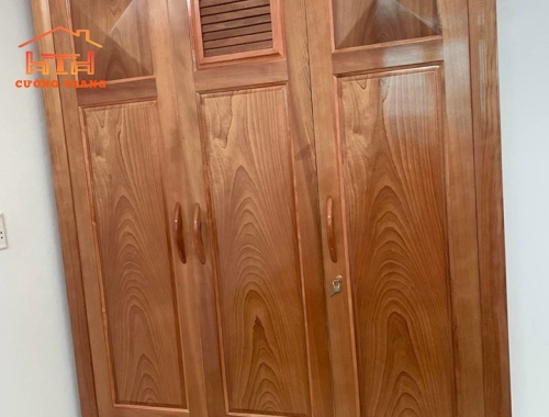 TỦ ÁO GỖ XOAN ĐÀO THƯỜNG 1M6