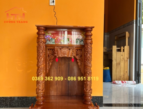 ÔNG ĐỊA GỖ XOAN 48