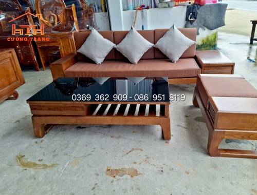 SOFA GỖ SỒI NGA