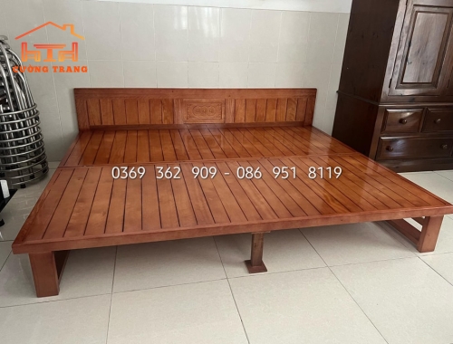 Giường Gấp Gọn Gỗ Tự Nhiên