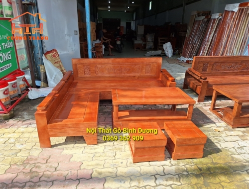 SALON GÓC NHỎ GỖ SỒI NGA