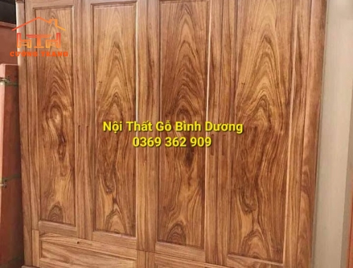 TỦ ÁO GỖ HƯƠNG XÁM