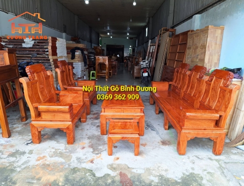 SALON GỖ HƯƠNG ĐÁ ÂU Á