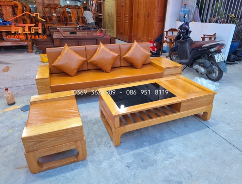 SOFA GỖ SỒI NGA