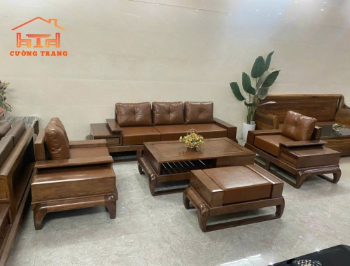SOFA GỖ GIÁ RẺ