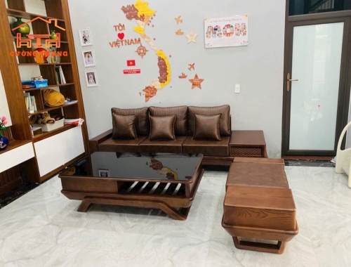 Sofa 1 Văng Chân Thuyền 3 Món